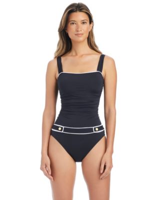 Women's Pull-On One-Piece Swimsuit