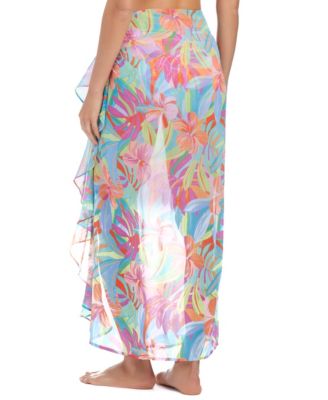 Women's Bellissimo Ruffle Cover-Up Swim Sarong