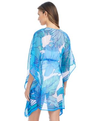 Women's Riviera Retreat Printed Cover-Up Swim Caftan