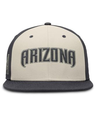 Men's Cream Arizona Diamondbacks Dri-FIT True Fitted Hat