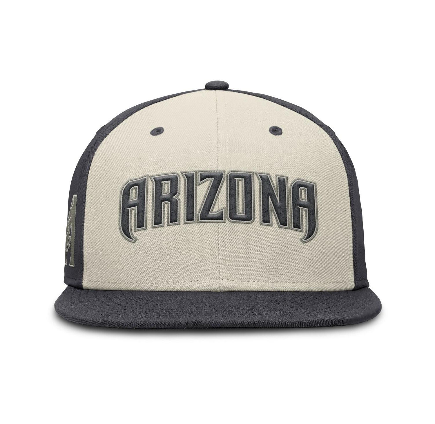 Men's Cream Arizona Diamondbacks Dri-FIT True Fitted Hat