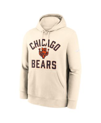Men's Cream Chicago Bears Club Hoodie