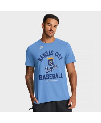 Men's Light Blue Kansas City Royals Cooperstown Collection T-Shirt