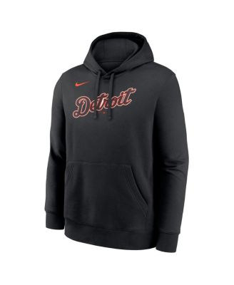 Men's Black Detroit Tigers Club Hoodie