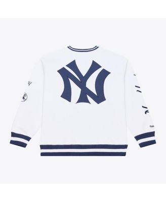 Men's White New York Yankees Arctic Fleece Sweatshirt