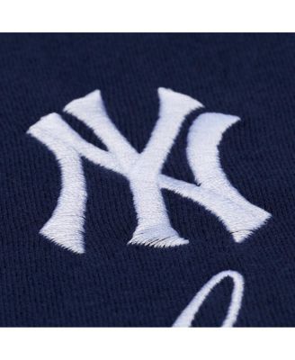 Women's Navy New York Yankees Script Sweatshirt