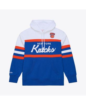 Men's Royal New York Knicks Head Coach Hoodie