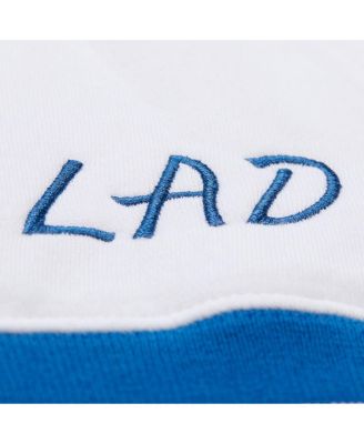 Men's White Los Angeles Dodgers Cooperstown Collection Fleece Hoodie