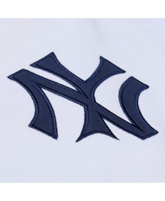 Men's White New York Yankees Cooperstown Collection Fleece Hoodie