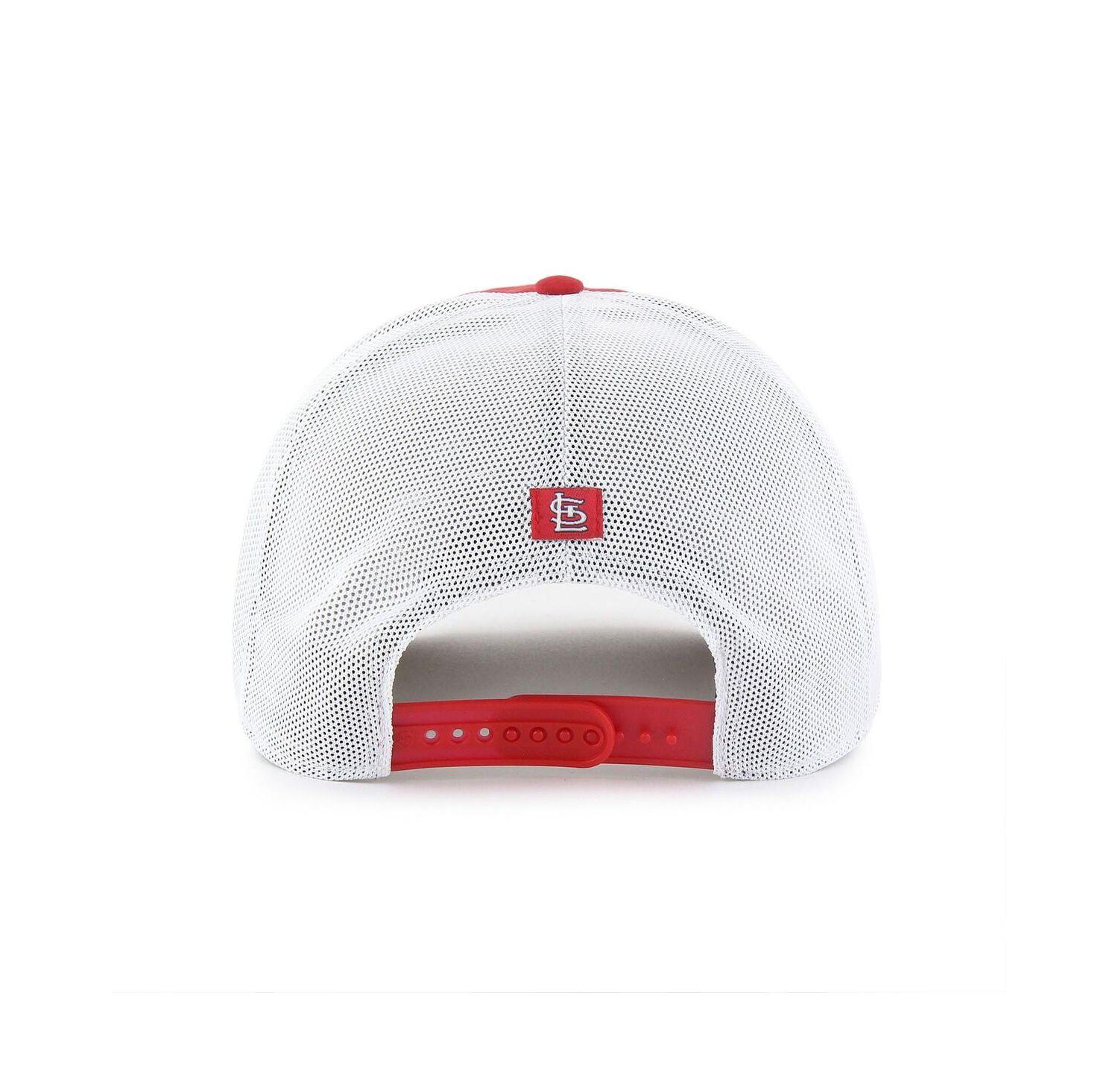Men's Red St. Louis Cardinals Brrr Downburst Mesh Hitch Adjustable Hat