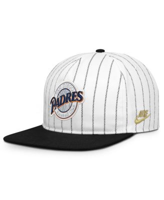 Men's White/Black San Diego Padres Cooperstown Collection Pro Adjustable Hat
