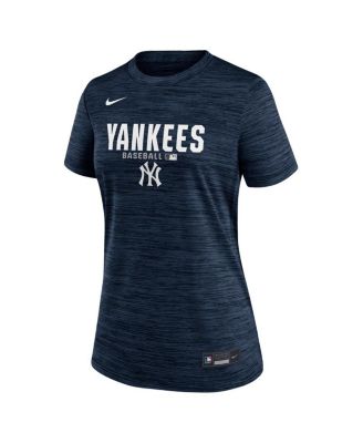 Women's Navy New York Yankees Authentic Collection Velocity Dri-FIT T-Shirt