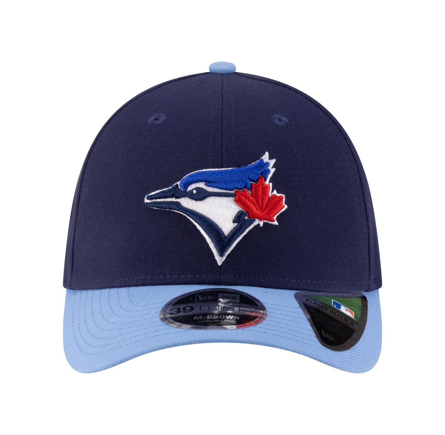 Men's Navy Toronto Blue Jays Alternate Player Replica 39THIRTY M-Crown Flex Hat