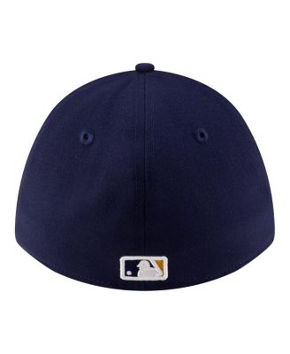 Men's Gold/Navy Milwaukee Brewers Player Replica 39THIRTY M-Crown Flex Hat