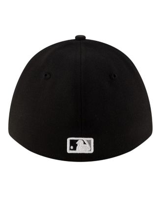 Men's Black Chicago White Sox Player Replica 39THIRTY M-Crown Flex Hat