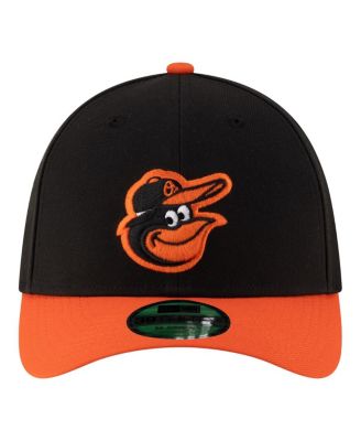 Men's Black Baltimore Orioles Player Replica 39THIRTY M-Crown Flex Hat
