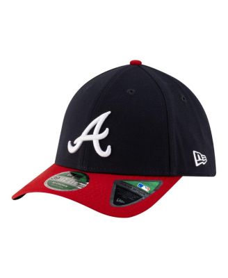 Men's Navy Atlanta Braves Player Replica 39THIRTY M-Crown Flex Hat