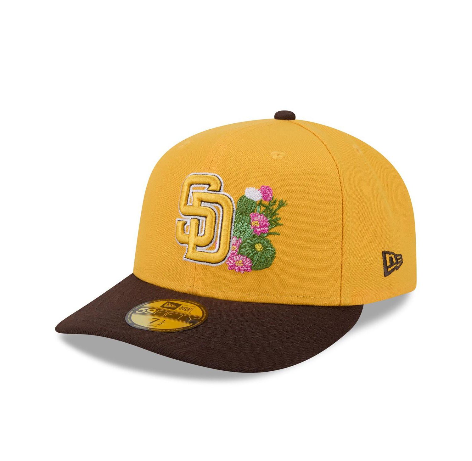 Men's Gold/Brown San Diego Padres 2026 Spring Training 59FIFTY Fitted Hat
