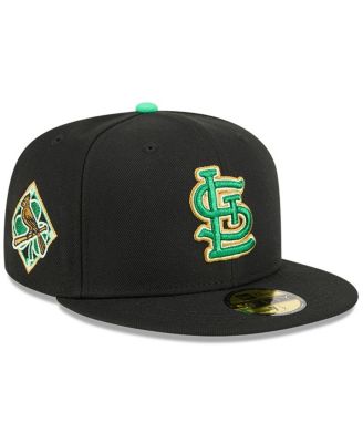 Men's Black St. Louis Cardinals 2026 St. Patrick's Day 59FIFTY Fitted Hat