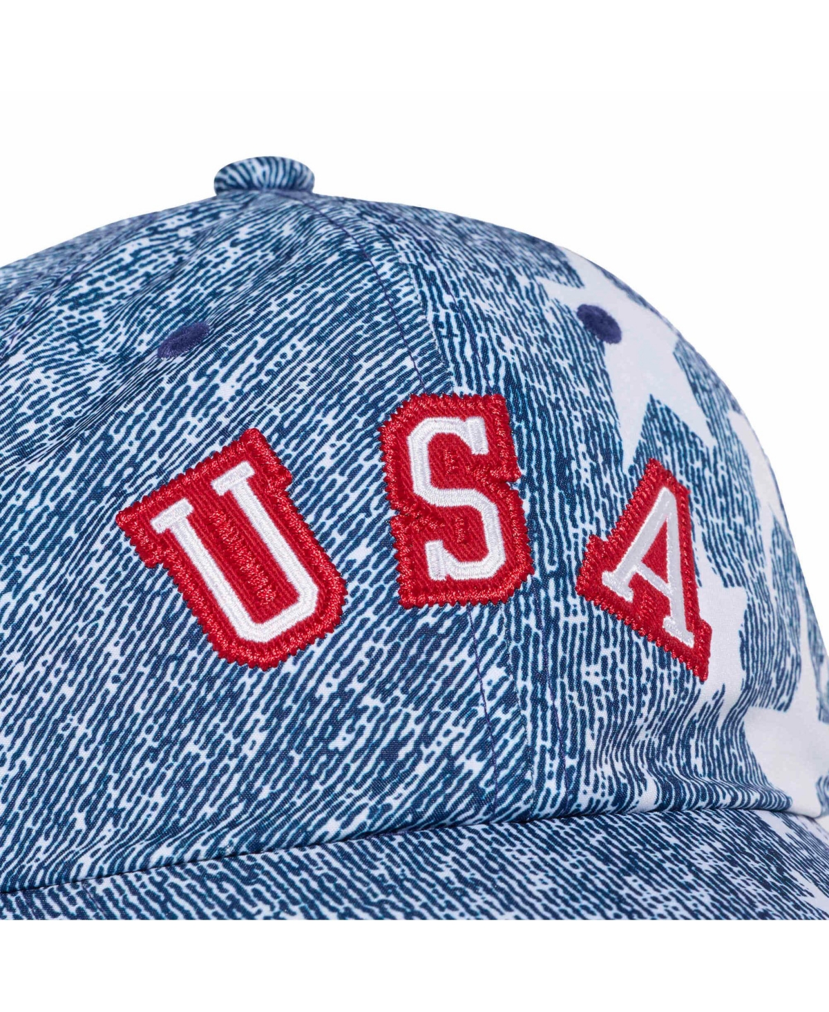 Adidas Men's and Women's Blue Usa Soccer 1994 Denim Graphic Adjustable Hat