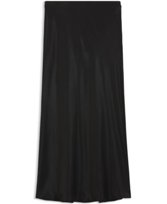 BOSS by Women's Regular-Fit Maxi Satin Skirt