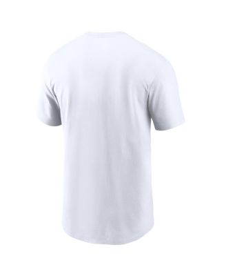 Men's White Boston Red Sox Cooperstown Collection Logo T-Shirt