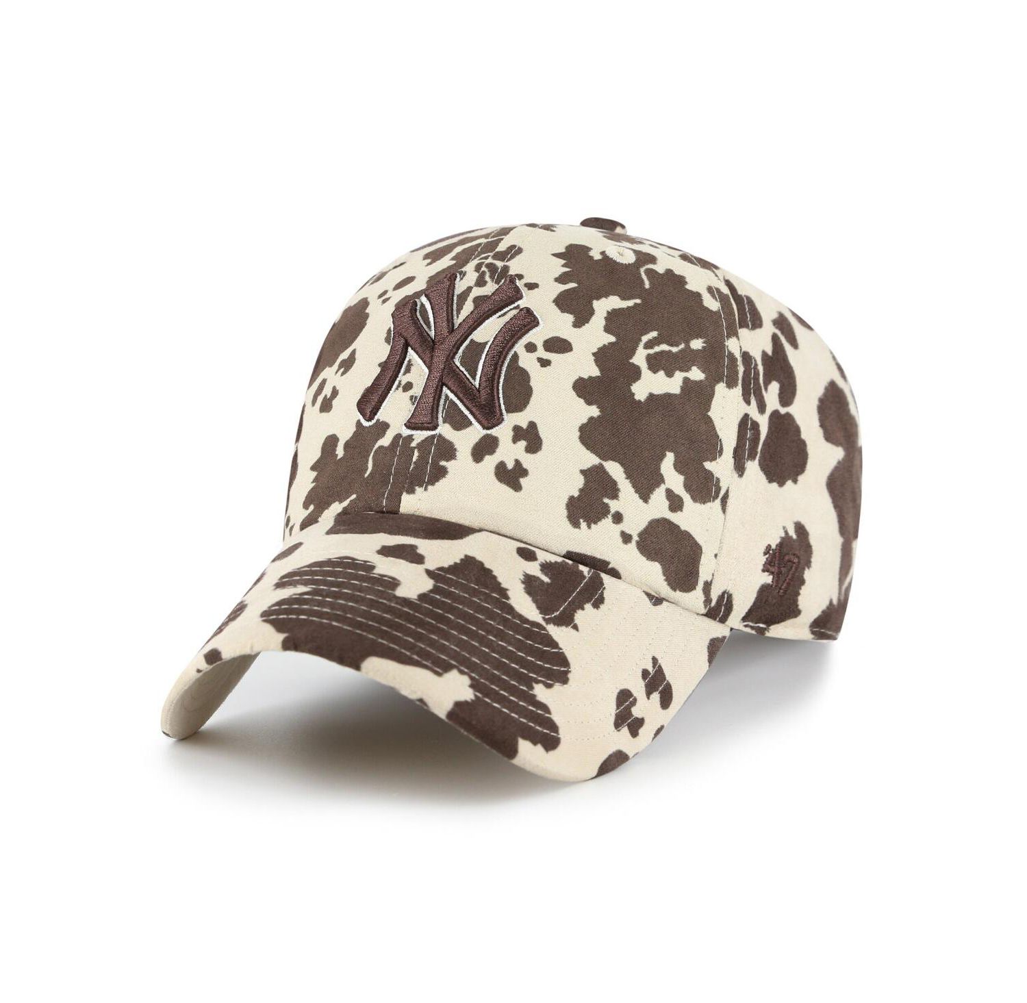 Women's Natural New York Yankees Bessie Clean Up Adjustable Hat