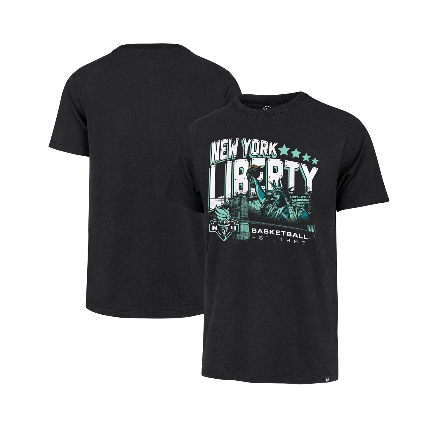 Men's Black New York Liberty Hometown Regional Franklin T-Shirt