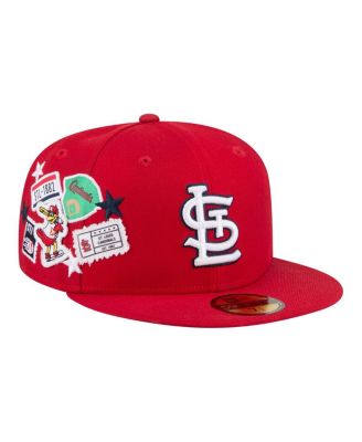 Men's Red St. Louis Cardinals City Patch 59FIFTY Fitted Hat