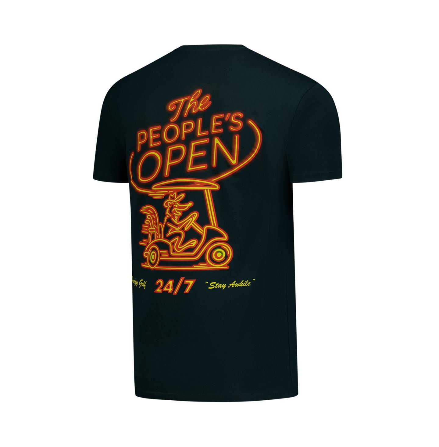 Мужская футболка Breezy Golf Black WM Phoenix Open People's Open 24/7 — фото 3