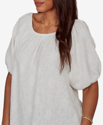 Petite Textured Convertible Knit Top