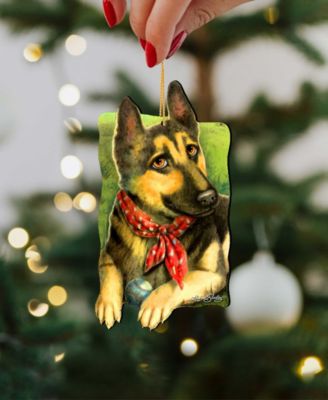 Dog Training Pets Holiday Ornaments, Set of 2