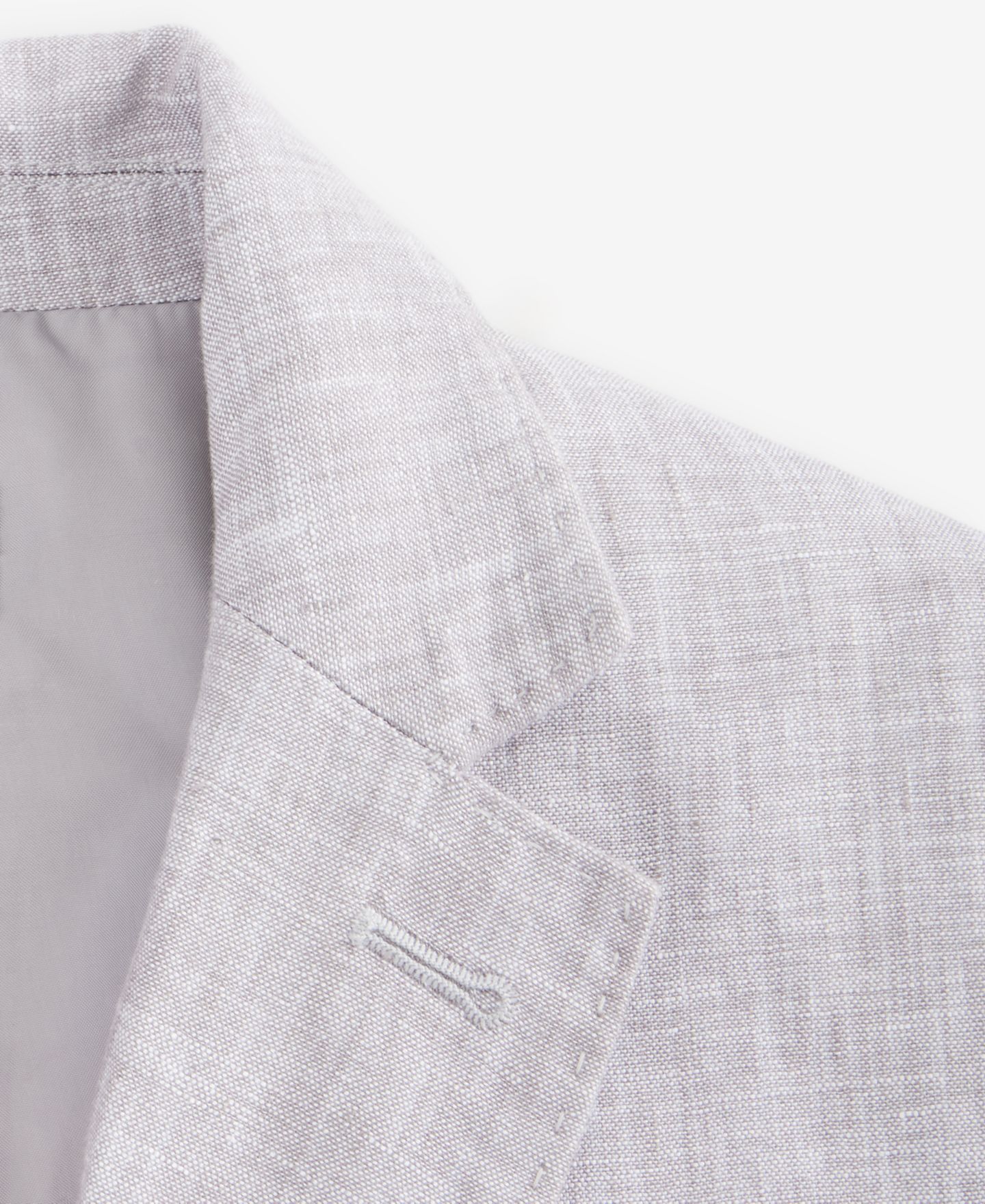 Мужской пиджак Club Room 100% Linen Blazer, цвет: Серый сланцевый — фото 4