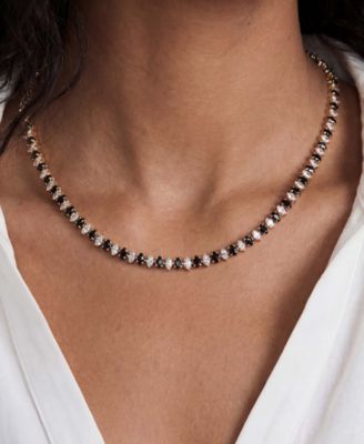 Marquise Beaded Choker Necklace