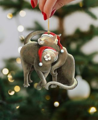 Party Cats Holiday Ornaments, Set of 3