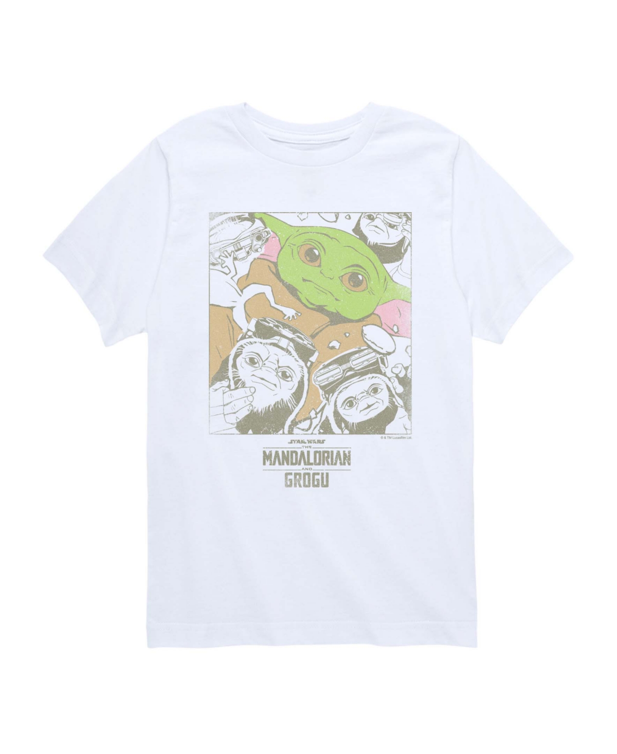 Star Wars Boys' 8-20 Short-Sleeve Graphic T-Shirt - White