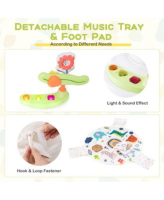 Toddler Height Adjustable Activity Center with Bounce Seat