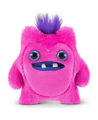 Zuru  Baby Fug Greedy Grinner Purple Funny Ugly Monster Plush Toy 3.5 Inch