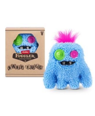 Zuru Baby Fug SasQuoosh Blue Funny Ugly Monster Plush Toy 3.5 Inch