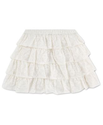 Toddler Girls' 2T-5T Tiered Lace Mini Skort