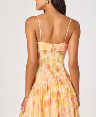 Women's Ovina Square Neck Dress