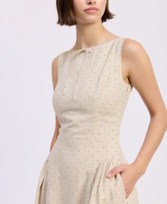 Women's Blakely Sleeveless Boat Neck Midi Dress