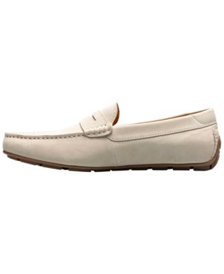 Motor Smooth Moc-Toe Penny Driver Slip-On Shoes