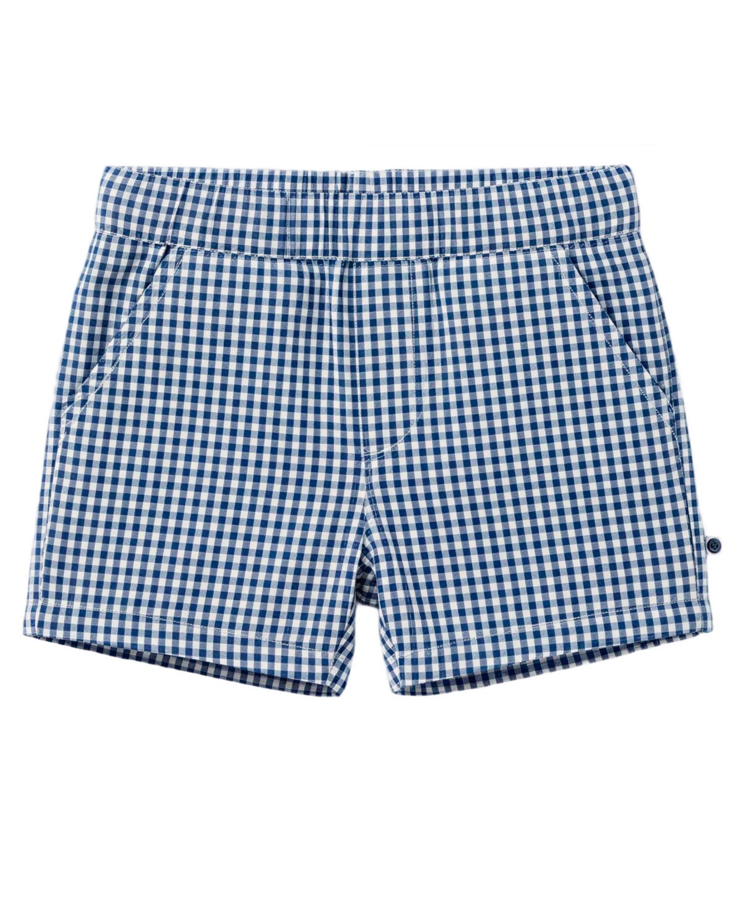 Baby Boys' Button-Down Shirt and Shorts, 2-Piece Set