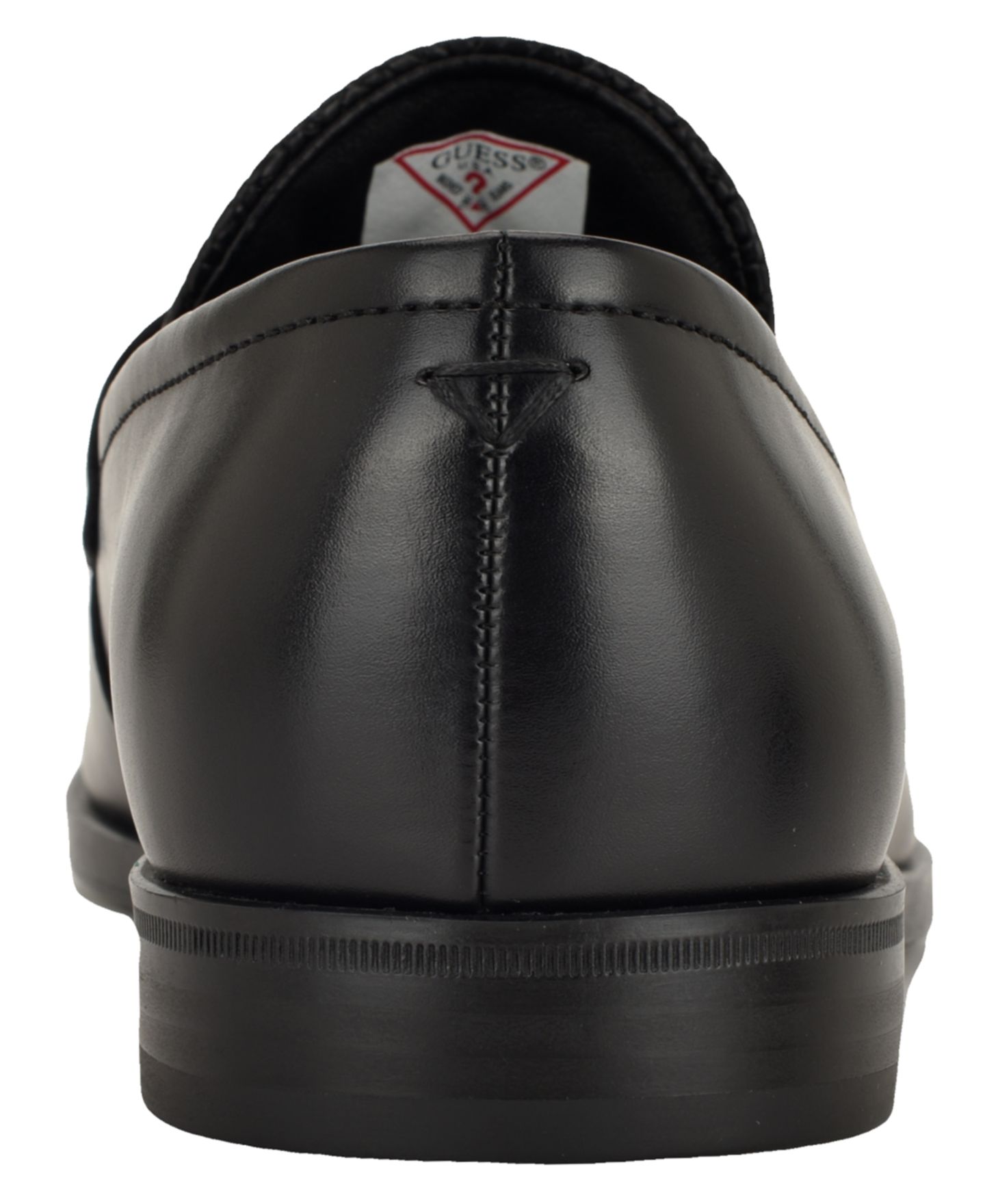 Мужские туфли GUESS Hendo Square-Toe Dress Loafers, цвет: Чёрный разноцветный — фото 3