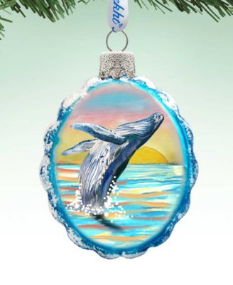 Humpback Mercury Holiday Ornament