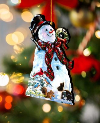 by Dona Gelsinger an Old-Fashioned Christmas Ornament Drop, Set of 2