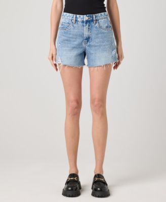 Women's The Barrow Fray Hem High-Rise Shorts