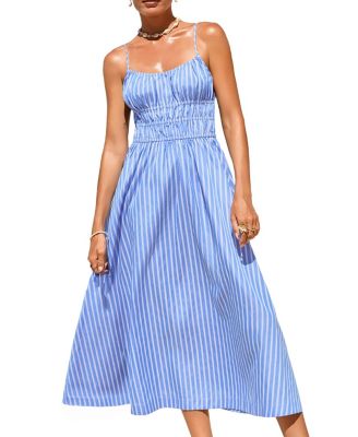 Women's Pursuit Striped Maxi Beach Dress