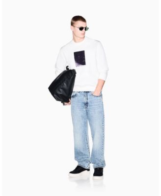 Men's Box Floral Crewneck Sweatshirt